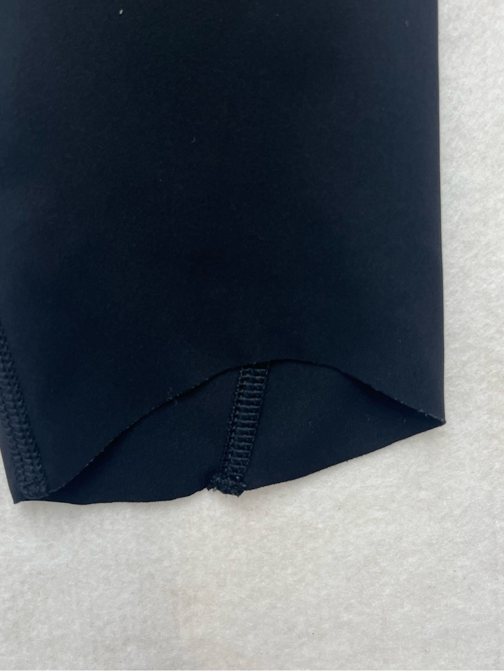 Athleta Womens Black Reflective Running Tights Leggings w/Scalloped Hem XS - Picture 5 of 10